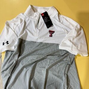 Under Armour Texas Tech Raiders SS 1/4 Zip Men's large